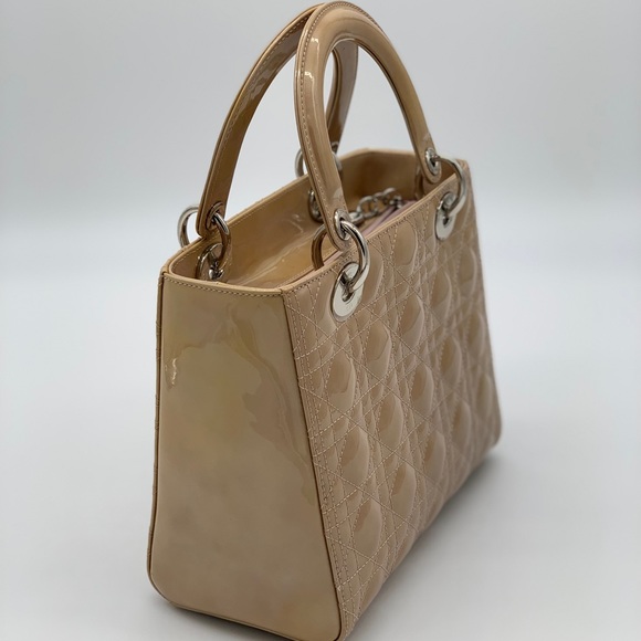 Lady Dior Patent Cannage bag - Picture 5 of 8